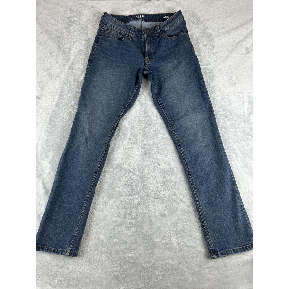 IZOD Men's Jeans Saltwater Straight‎ Fit Jeans Size 30x32 Blue Bootcut City